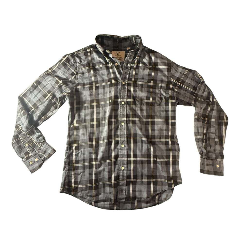 Braemar Tartans Brooks Brothers Regent Fit Cotton-Cashmere Plaid Button Down Med